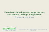 Excellent Development Approaches to Climate Change Adaptation