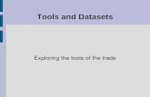 Tools and Datasets