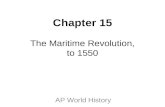Chapter 15 The Maritime Revolution, to 1550