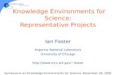 Knowledge Environments for Science: Representative Projects