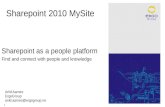 Sharepoint 2010 MySite