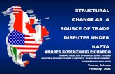 STRUCTURAL CHANGE AS  A SOURCE OF TRADE DISPUTES UNDER NAFTA
