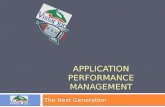 Application performance management