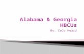 Alabama & Georgia HBCUs