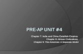 Pre-AP Unit #4