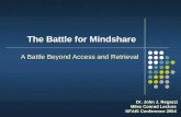 The Battle for Mindshare