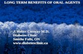 LONG TERM BENEFITS OF ORAL AGENTS