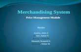 Merchandising System