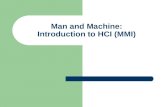 Man and Machine: Introduction to HCI (MMI)