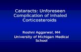 Cataracts: Unforeseen Complication of Inhaled Corticosteroids