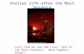 Stellar life after the Main Sequence