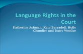 Language Rights in the Court