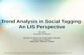 Trend Analysis in Social Tagging: An LIS Perspective
