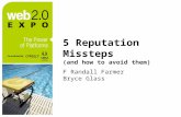 5 Reputation Missteps  (and how to avoid them)