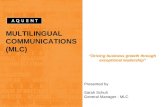 MULTILINGUAL COMMUNICATIONS (MLC)