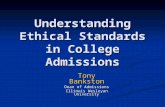 Understanding Ethical Standards in College Admissions