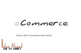20 Nov. 2007- E-Commerce-Islam Ahmed