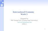 International Economy   Week 3