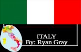 ITALY By: Ryan Gray