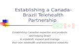 Establishing a Canada-Brazil Telehealth Partnership