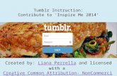 Tumblr Instruction : Contribute to ‘Inspire Me 2014’
