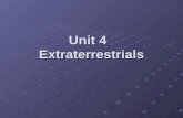 Unit 4   Extraterrestrials