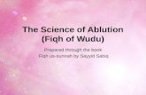 The Science of Ablution (Fiqh of Wudu)