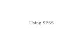 Using SPSS