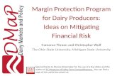 Margin Protection Program for Dairy Producers: Ideas on Mitigating  Financial  Risk