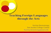 Teaching Foreign Languages through the Arts