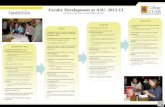 Faculty Development at ASU: 2012-13