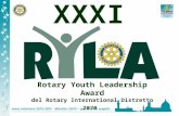 Rotary Youth Leadership Award del Rotary International Distretto 2070
