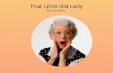 That Little Old Lady By: Gary  Flamino