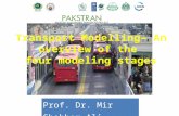 Transport  Modelling – An overview of  the  four  modeling stages