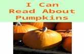 I Can Read About Pumpkins