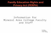 Family Education Rights and Privacy Act (FERPA)