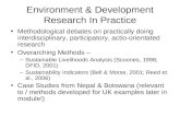 Environment & Development Research In Practice