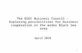 The  Business Council  of the Organization  of the Black Sea Economic Cooperation  (BSEC BC)