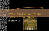 The Division of the Christian Church