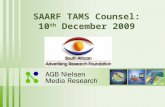 SAARF TAMS Counsel: 10 th  December 2009