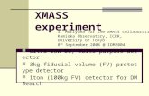 XMASS experiment