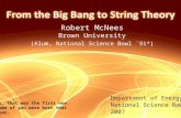 Robert McNees Brown University (Alum, National Science Bowl `91*)
