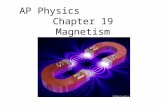 AP Physics            Chapter 19 Magnetism