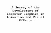 A Survey of the Development of Computer Graphics in Animation and Visual Effects