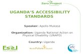UGANDA‘S ACCESSIBILITY STANDARDS