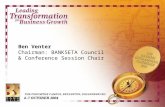 Ben Venter Chairman: BANKSETA Council  & Conference Session Chair
