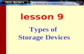 Types of  Storage Devices
