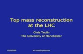 Top mass reconstruction at the LHC