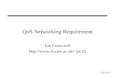 QoS Networking Requirement