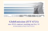 GlobEmission (ITT 6721) new ESA contract starting on Oct. 11 KNMI/BIRA/FMI/TNO/VITO